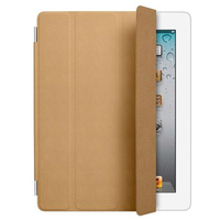 Apple iPad 2/3/4 Smart Cover Leather Tan Ref MD302ZM/A