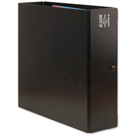 Arianex Double Capacity Lever Arch Files File 2x50mm Spines A4 Black Ref DA4-BK
