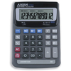 Aurora Calculator Desktop Battery/Solar-power 12 Digit 2x3 Key Memory 140x198x46mm Ref DT85V