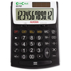 Aurora EcoCalc Calculator Desktop Large Recycled Solar and Battery Power 12 Digit 3 Key Memory Ref EC707