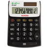 Aurora EcoCalc Calculator Desktop Recycled Solar Powered 12 Digit 3 Key Memory Ref EC404