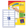 Avery Addressing Labels Laser Jam-free 16 per Sheet 99.1x33.9mm White Ref L7162-500 [8000 Labels]