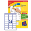 Avery Addressing Labels Laser Jam-free 24 per Sheet 63.5x33.9mm White Ref L7159-100 [2400 Labels]