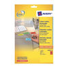 Avery Coloured Labels Laser 24 per Sheet 63.5x33.9mm Red Ref L6034-20 [480 Labels]