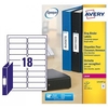 Avery Filing Labels Laser for Ring Binder 18 per Sheet 100x30mm Ref L7172-25 [450 Labels]