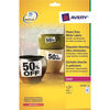 Avery Heavy Duty Labels 48 per Sheet 30mm Diameter White Ref L4716-20 [960 Labels]