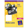 Avery Media Labels Inkjet 35mm Film Slides 46x11.11mm Ref J8657-25 [1050 Labels]