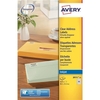 Avery Mini Labels Inkjet 65 per Sheet 38.1x21.2mm Clear Ref J8551-25 [1625 Labels]