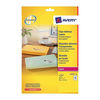 Avery Mini Labels Laser 65 per Sheet 38.1x21.2mm Clear Ref L7551-25 [1625 Labels]