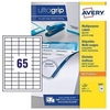 Avery Multifunction Copier Labels 65 per Sheet 38.1x21.2mm White Ref 3666 [6500 Labels]