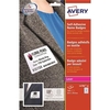 Avery Name Badge Labels Laser Self-adhesive 63.5x29.6mm White Ref L4784-20 [540 Labels]