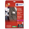 Avery Name Badge Labels Laser Self-adhesive 80x50mm Blue Border Ref L4787-20 [200 Labels]