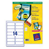 Avery Promotional Labels Laser 99.1x38.1mm Fluorescent Yellow Ref L7263-25 [Pack 350]