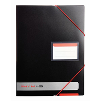 Black n Red by Elba Display Book Polypropylene Opaque Ref 400050725