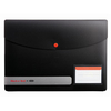 Black n Red by Elba Snap Wallets Polypropylene A4 Opaque Ref 400051532 [Pack 5]