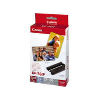 Canon CP100 Ink and Paper Photo Set 36 Sheets 102x152mm Colour Ref 7737A001AH