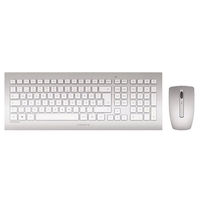 Cherry DW8000 Wireless Desktop Ultra Flat Keyboard and Optical Mouse 2.4GHz White Ref JD-0300GB