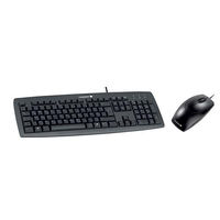 Cherry J82-16001 K-1 Desktop Corded USB Keyboard and M-5450 Optical Mouse Black Ref J82-M5450-KIT