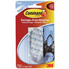 Command Oval Adhesive Single Hook Large Clear Ref 17093CLR