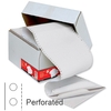 Computer Listing Paper - 3 Part - 11 inch x 241mm - Perforated - All Sheets are White - Box (700 Sheets)