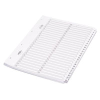 Concord Classic Index Mylar-reinforced Punched 4 Holes 1-50 A4 White Ref 05501/CS55