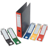 Durable Ordofix Spine Labels Self-adhesive PVC for Lever Arch File Assorted Ref 8090/00 [Pack 10]