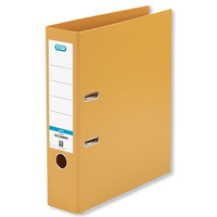 Elba Lever Arch File PVC 70mm Spine A4 OrangeRef 100202170 [Pack 10]