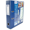 Elba Lever Arch File with Clear PVC Cover 70mm Spine A4 Blue Ref 100082303 [Pack 10]