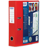 Elba Lever Arch File with Clear PVC Cover 70mm Spine A4 Red Ref 100080895 [Pack 10]