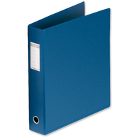 Elba Lever Arch Files PVC 70mm Spine Upright A3 Blue Ref 100080915 [Pack 5]