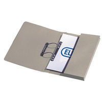 Elba Stratford Transfer Spring File Recycled Pocket 310gsm 32mm Foolscap Buff Ref 100090145 [Pack 25]