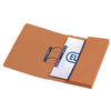 Elba Stratford Transfer Spring File Recycled Pocket 310gsm 32mm Foolscap Orange Ref 100090148 [Pack 25]