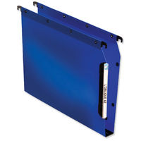 Elba Ultimate Polypro Lateral File Polypropylene 330mm 30mm Base A4 Blue Ref 100330584 [Pack 25]