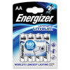 Energizer Ultimate Battery Lithium LR06 1.5V AA Ref 629611 [Pack 4]