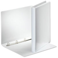Esselte Presentation Ring Binder Polypropylene 4 O-Ring 30mm Spine A4 White Ref 49700 [Pack 10]