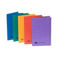 Europa Square Cut Folders Pressboard Foolscap Assorted Ref 4820 [Pack 50]