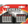 Eveready Silver Alkaline Battery AA PK8 Ref 637619 [Pack 8]