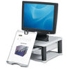 Fellowes Premium Monitor Riser Plus for 21in Capacity 36kg 5 Heights 118-168mm Grey Ref 91713