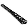 GBC Clicks Binding Comb Ring Coils 34 Ring for 95 Sheets 12mm Frost Black Ref 388064E [Pack 50]