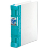 Guildhall GLX Ergogrip Binder Capacity 400 Sheets 4x 2 Prong 55mm Spine A4 Frost Green Ref 4543 [Pack 2]