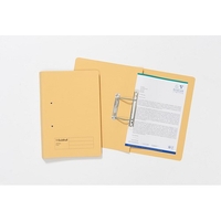 Guildhall Transfer Spring File Yellow 348-YLW (Pack 50)