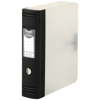 Hermes Box File Polypropylene 80mm Spine A4 Black Ref 8BA4001