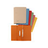 Invo Transfer Spring Files with Inside Pocket 315gsm 38mm Foolscap Orange Ref 400038600 [Pack 25]