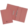 Invo Transfer Spring Files with Inside Pocket 315gsm 38mm Foolscap Pink Ref 400038594 [Pack 25]