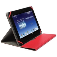 Kensington Comercio Fit Universal Multi Position Folio Case 10in Tablets Red Ref K97242WW