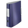 Leitz Style Lever Arch File Polypropylene 75mm 500 Sheet Capacity A4 Blue Ref 11080069 [Pack 5]