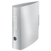 Leitz Style Lever Arch File Polypropylene 75mm 500 Sheet Capacity A4 White Ref 11080004 [Pack 5]