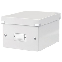 Leitz WOW Click and Store Collapsible Archive Box Small For A5 White Ref 60430001