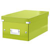 Leitz WOW Click and Store DVD Box Green Ref 60420064
