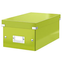 Leitz WOW Click and Store DVD Box Green Ref 60420064